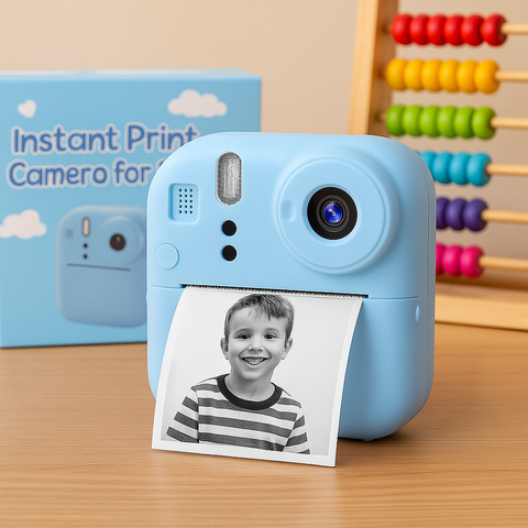 Cámara Fotos Infantil Impresión instantánea 1080P