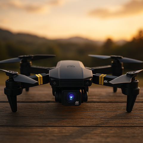 Dron Plegable con Cámara 4K – Tecnología Compacta y Profesional