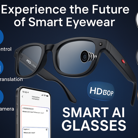 Gafas Inteligentes con IA – Tecnología y Estilo en un Solo Accesorio