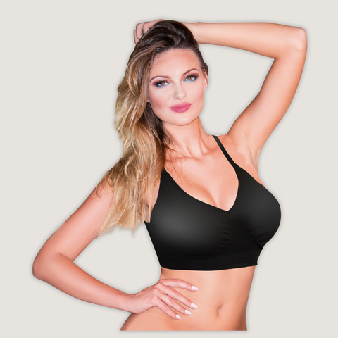 Set de 3 sujetadores sin costuras que modelan la figura.